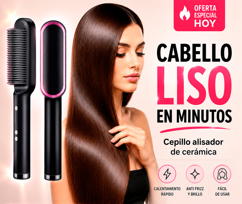CEPILLO ALACIADOR DE CABELLO